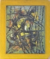 Preview: Kirchner, Hans Werner. Abstrakte Komposition. Öl auf Malplatte (01827)