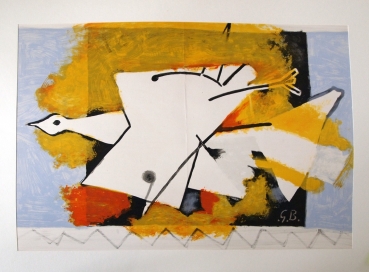 Braque, Georges. L'oiseau jaune. (00367)