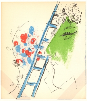 Chagall, Marc. Die Leiter. (00626)