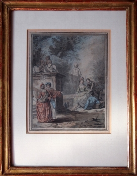Janinet, Francois nach Watteau. Le Rendé-Vouz Comique. (00654)