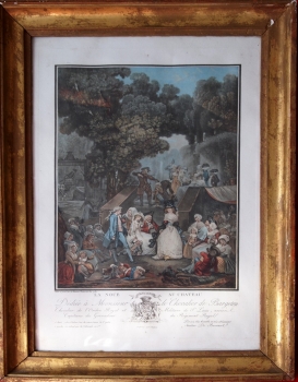 Debucourt, Louis Philibert. La Noce au Château. (00655)