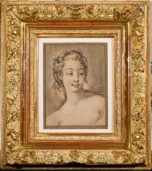 Gilles Demarteau (d.Ä.). Portrait einer Frau. (00665)