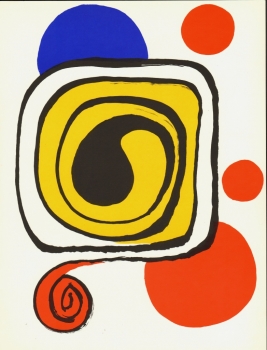 Calder, Alexander. Abstrakte Komposition. (00827)