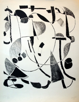 Lanskoy, André. Abstrakte Komposition. (00970)