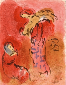 Chagall, Marc. Ährenleserin Ruth. (01363)