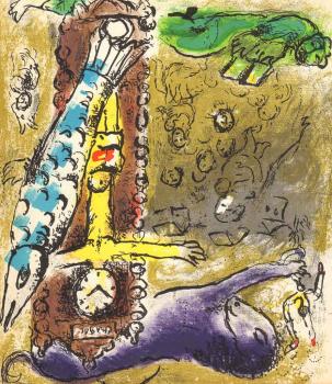 Chagall, Marc - Christus in der Pendeluhr, 1957 (ID 117)