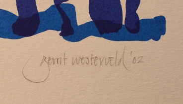 Westerveld, Gerrit. Abstrakte Komposition. Signiert (Art Nr. 2139)