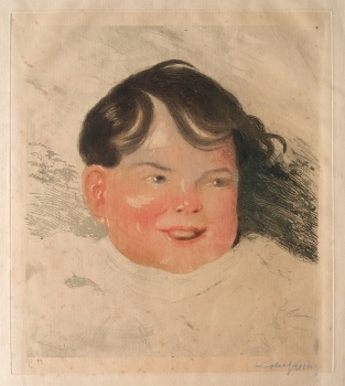 Lobel Riche, Alméry. Portrait eines Kleinkinds. (00162)