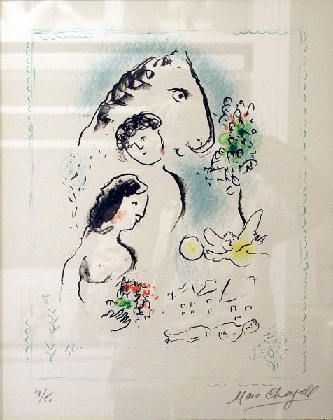 Chagall, Marc. Die Verliebten. (00419)