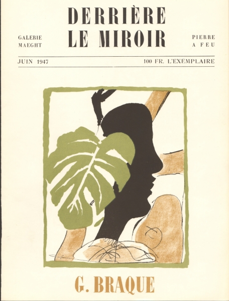 Braque, Georges. Derrière le miroir. (00501)