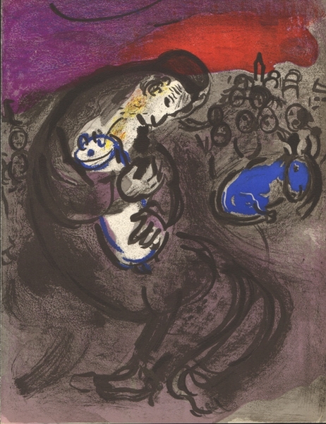 Chagall, Marc. Klagelied von Jeremias. (00542)