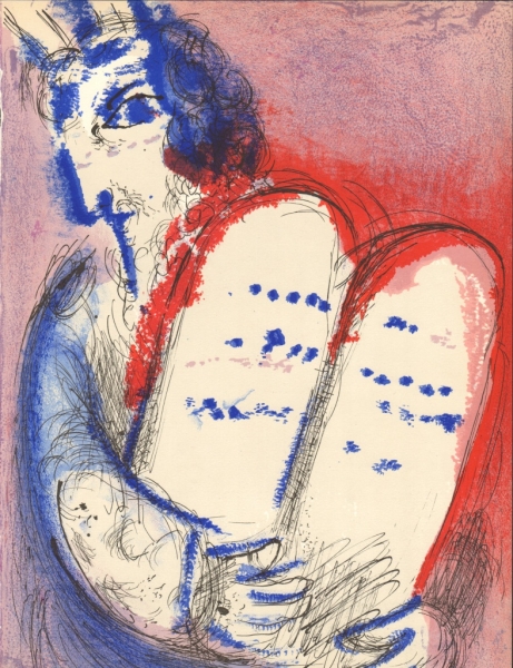 Chagall, Marc. Moses. (00546)