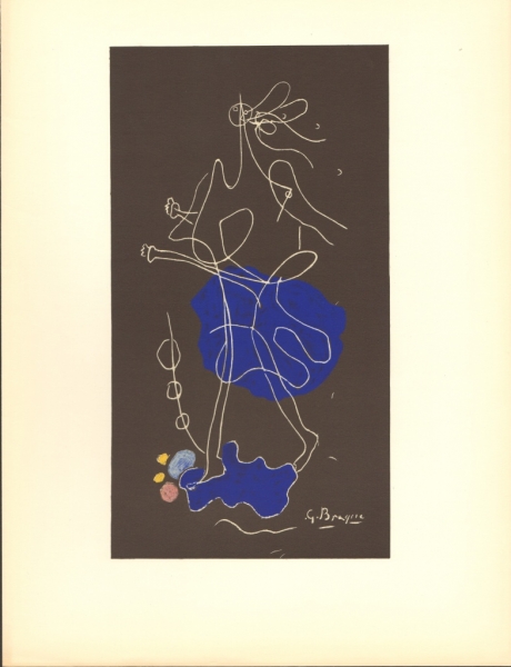 Braque, Georges. Gehende Frau. (00589)