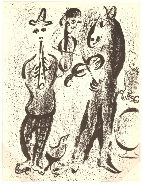 Chagall, Marc. Gaukler. (00632)