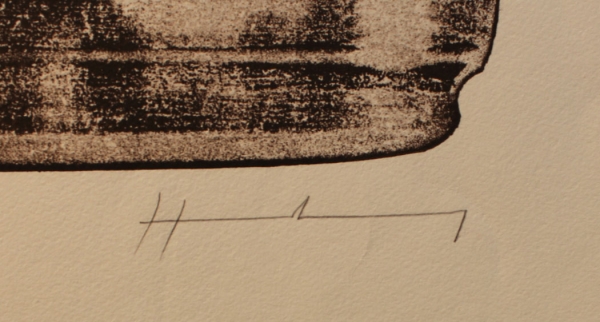 Hartung, Hans. L 5. Lithografie Signiert.(02123)