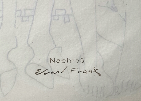 Frank, Edvard. Erotische Szenerie. Art. Nr. 2474