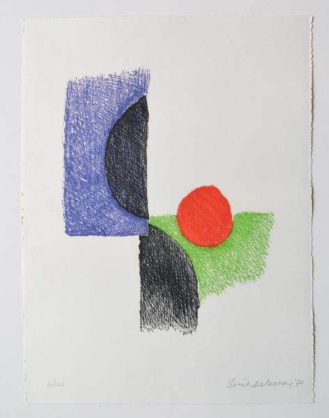 Sonia Delaunay Terk - La terra impareggiabile, 1970 (ID 262)