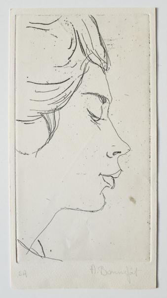 Alain Bonnefoit - Profil, 1975 (ID 267)